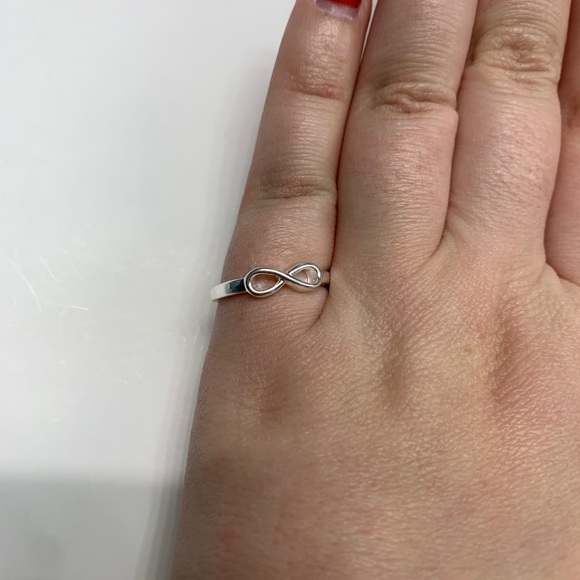 Silver Infinity Ring - Picture 2 of 4